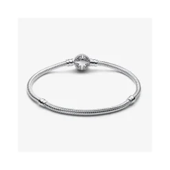 Pulsera Pandora Moments Cadena de Serpiente con Cierre de Estrella Polar - 593584C01