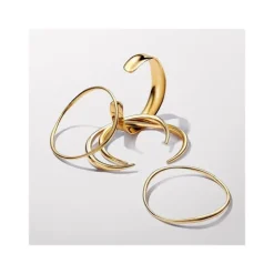 Pulsera PANDORA Rígida Abierta Forma Orgánica