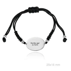 Pulsera Personalizada Macrame Oval