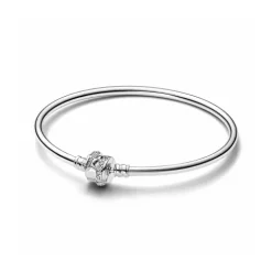 Pulsera Rígida con Cierre Estrella Fugaz Brillante