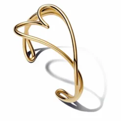 Pulsera Rígida Corazón Forma Orgánica PANDORA - 563808C00