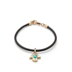 Pulsera Ser Único Mano de Fátima Dorada