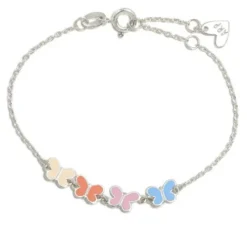 Pulsera superagatha pastel 3 mariposas AGATHA RUIZ DE LA PRADA