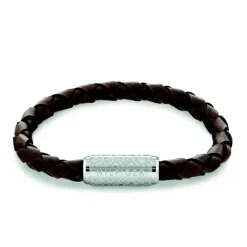 Pulsera Tommy Hilfiger Cuero Marrón