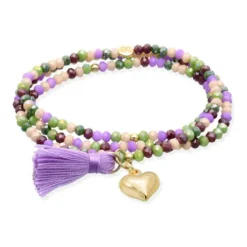 Pulsera ZEN PROVENZA con corazón Marina Garcia