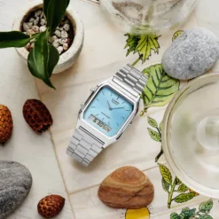 Reloj Casio Vintage Azul Hielo