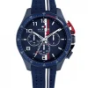 Reloj cronógrafo caucho azul TOMMY HILFIGER