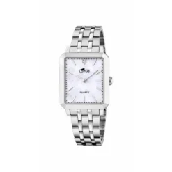 Reloj cuadrado mujer nacar Lotus
