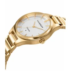 RELOJ DE MUJER GRAND 3 AGUJAS DE TITANIO IP DORADO