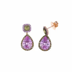 Salvatore Plata Pendientes Ascher