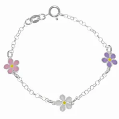 Salvatore Pulsera Niñas Flores