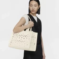Shopper grande Amaya beige MANIFESTO CUT