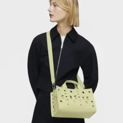 Shopper mediano Amaya verde MANIFESTO CUT