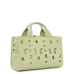 Shopper mediano Amaya verde MANIFESTO CUT