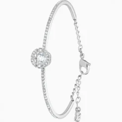 Swarovski Sparkling Dance Bangle Round