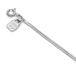 Uno de 50 Collar Serpiente Hazte Uno Plata