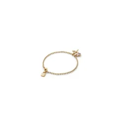 Uno de 50 Pulsera Libélula Dorada