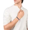 Viceroy Pulsera Piel Pespunte Azul