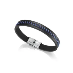 Viceroy Pulsera Piel Pespunte Azul