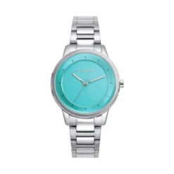 VICEROY RELOJ CAJA DE ACERO, 5 ATM, BRAZALETE DE ACERO MOVIMIENTO CUARZO