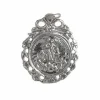 Virgen de Loreto en plata de ley